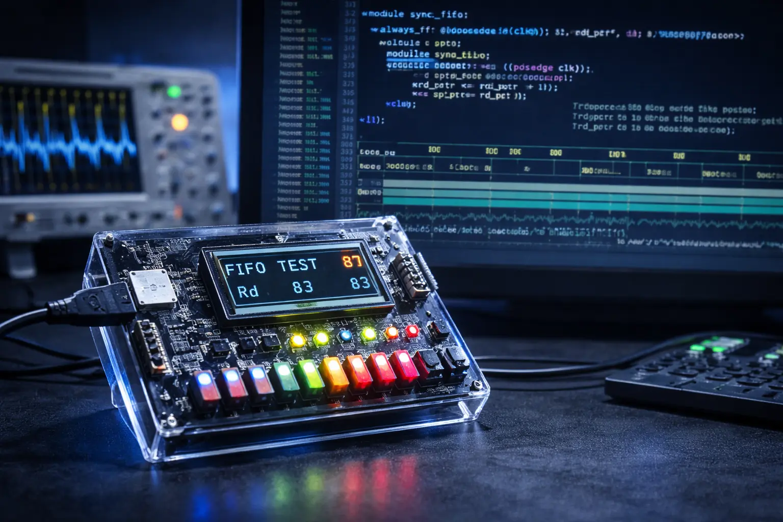 Synchronous FIFO RTL Design & Verification