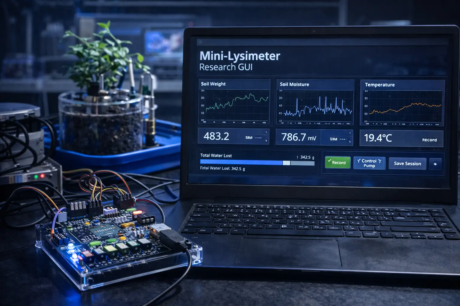 Mini-Lysimeter Research GUI